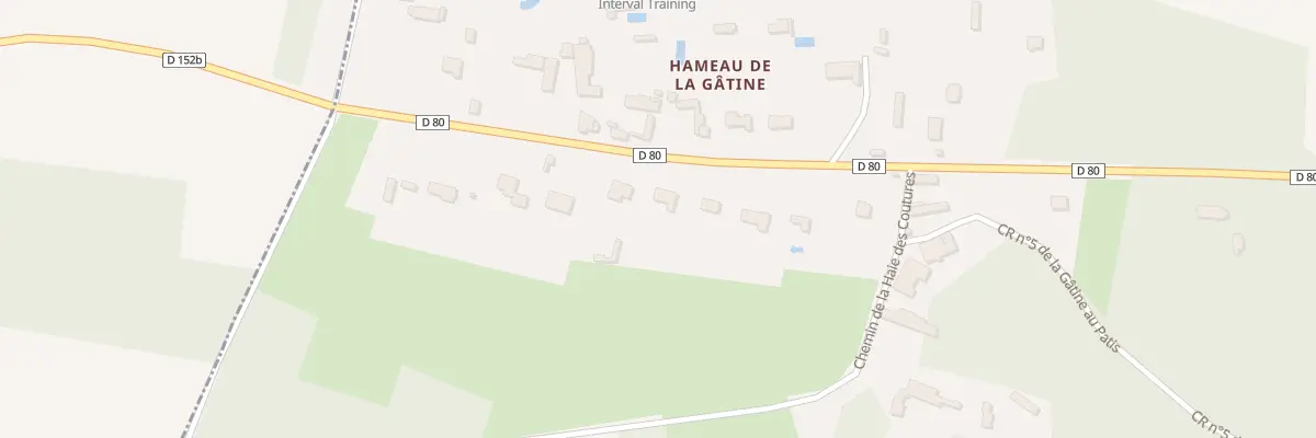 Plan du 8 Rte de Faverolles à La Boissière-École
