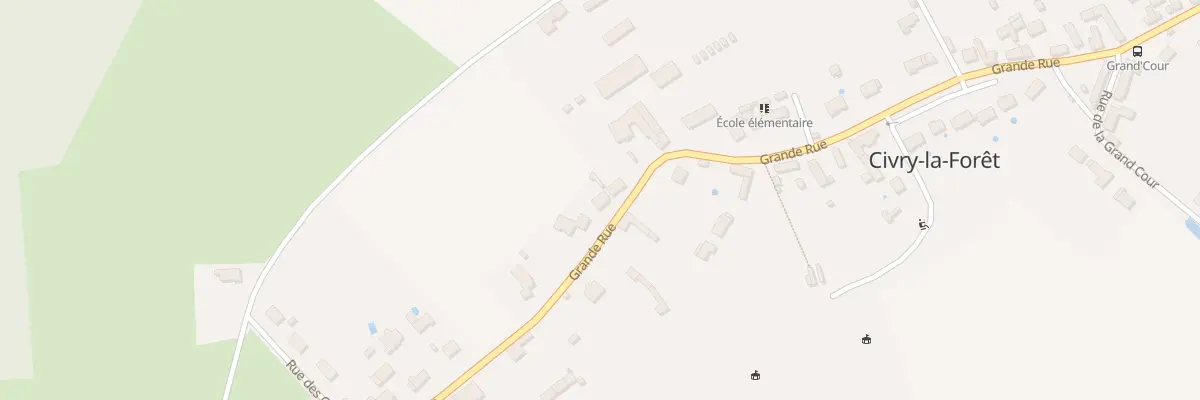 Plan du 714 Grande Rue à Civry-la-Forêt