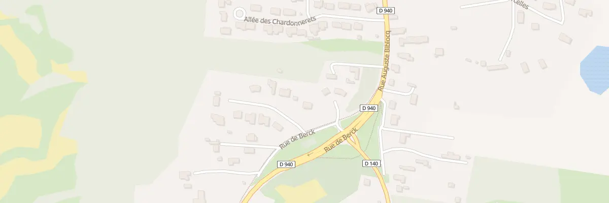 Plan du 102 Rue de Berck à Merlimont