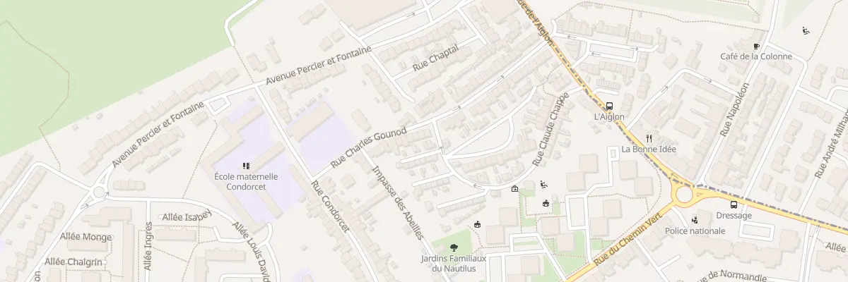 Plan du 24 Rue Charles Gounod à Boulogne-sur-Mer
