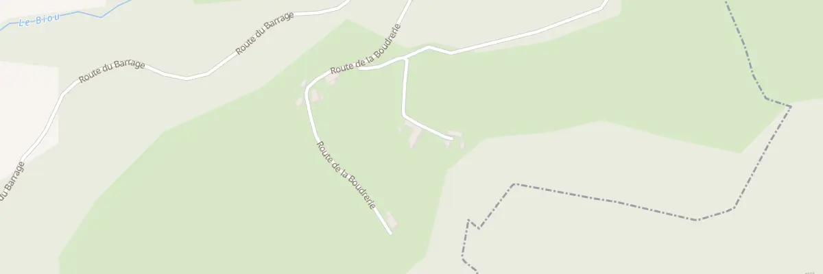 Plan du 2 Rte Du Haut à Sainte-Féréole