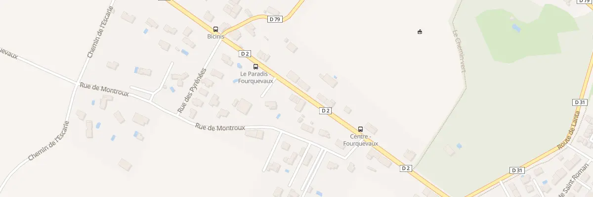 Plan du 8B Rte de Revel à Fourquevaux