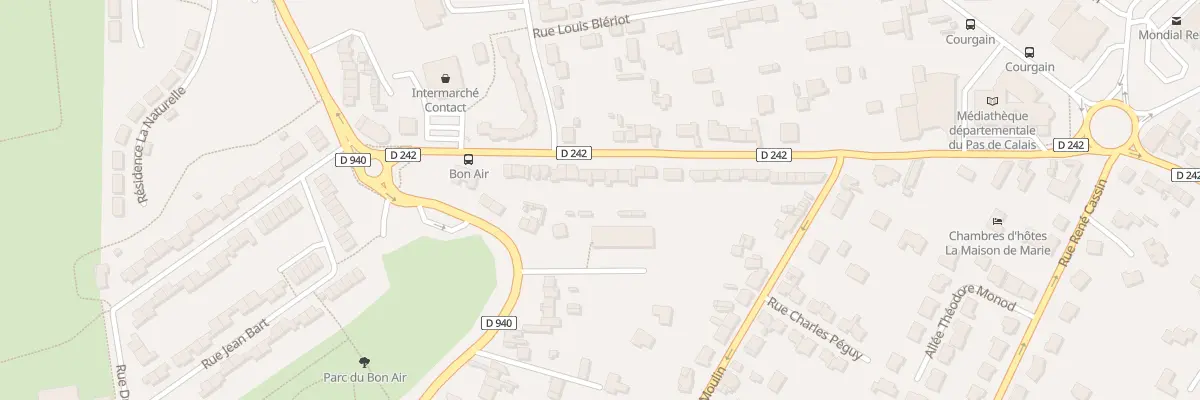 Plan du 77 Rue du Bon Air à Wimereux