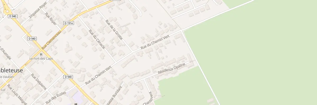 Plan du 31 Rue du Chemin Vert à Ambleteuse