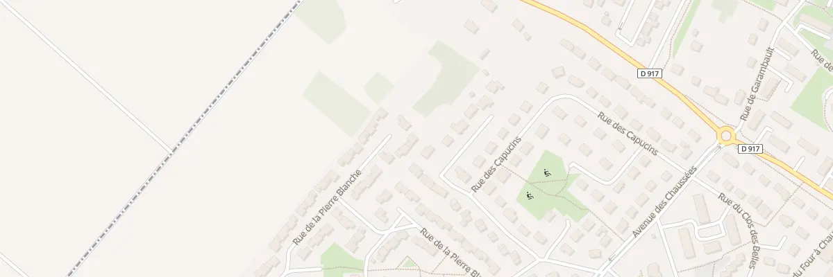 Plan du 70 Rue de la Pierre Blanche à Beaugency