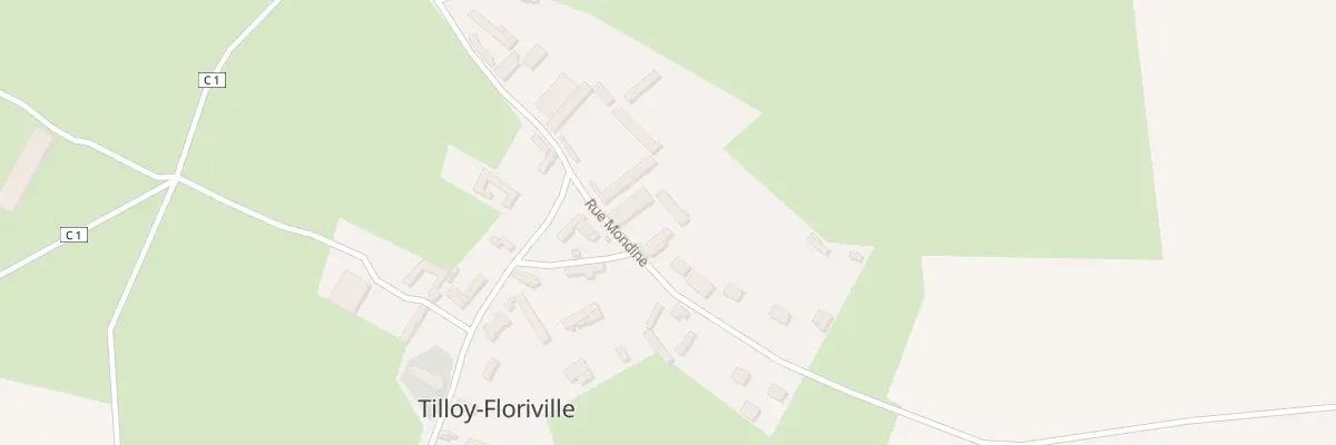 Plan du 3 Rue Mondine à Tilloy-Floriville