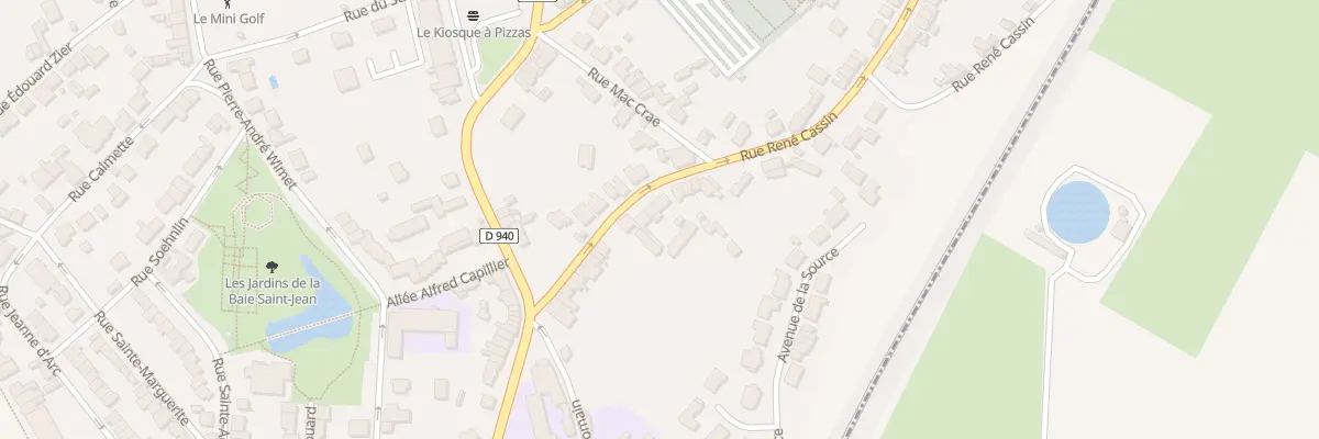 Plan du 26 Rue René Cassin à Wimereux