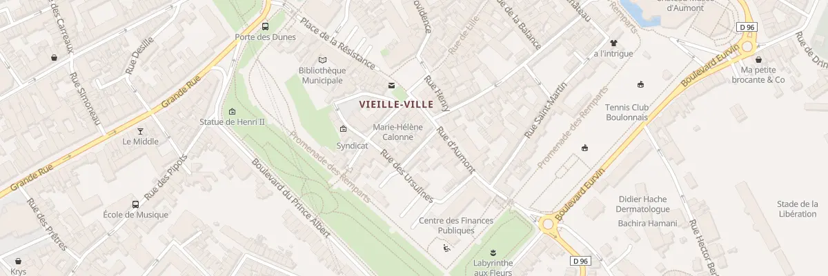 Plan du 9 Rue de Campaigno à Boulogne-sur-Mer