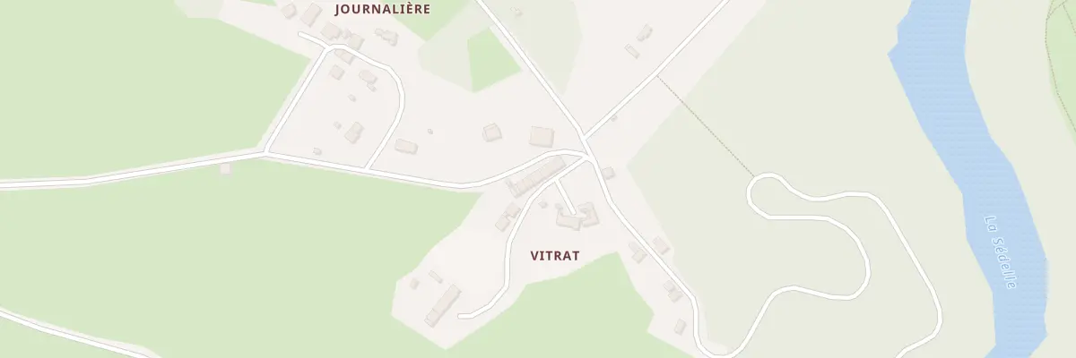Plan du 17 Vitrat à Crozant