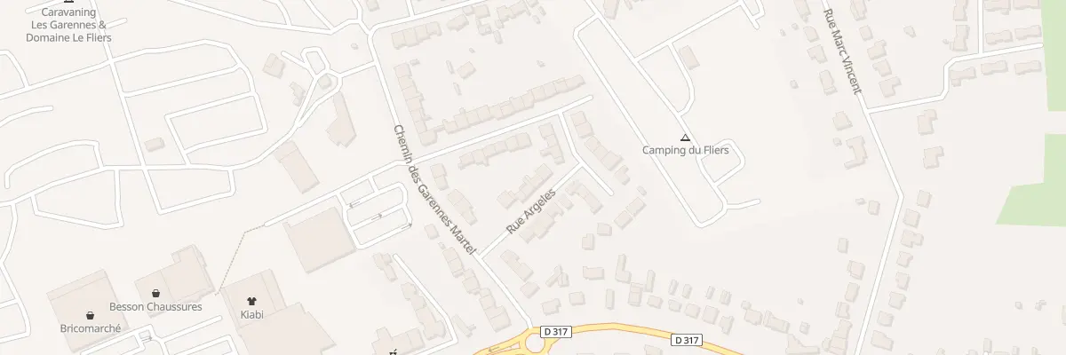 Plan du 7 Rue d’Argeles à Rang-du-Fliers