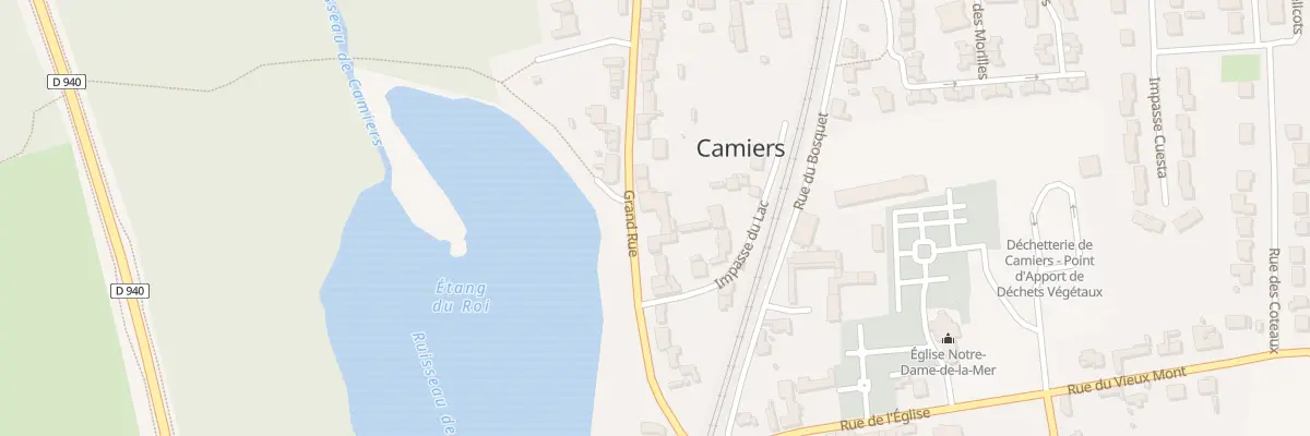 Plan du 14 Rue Grande Rue à Camiers