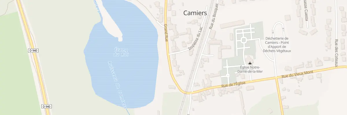 Plan du 12 Rue Grande Rue à Camiers