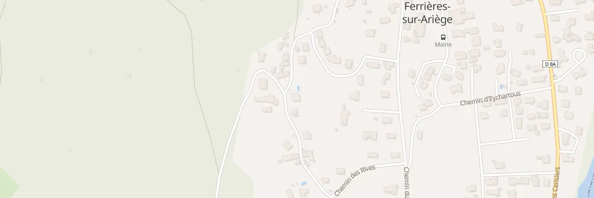 Plan du 6 Che de Sutra à Ferrières-sur-Ariège