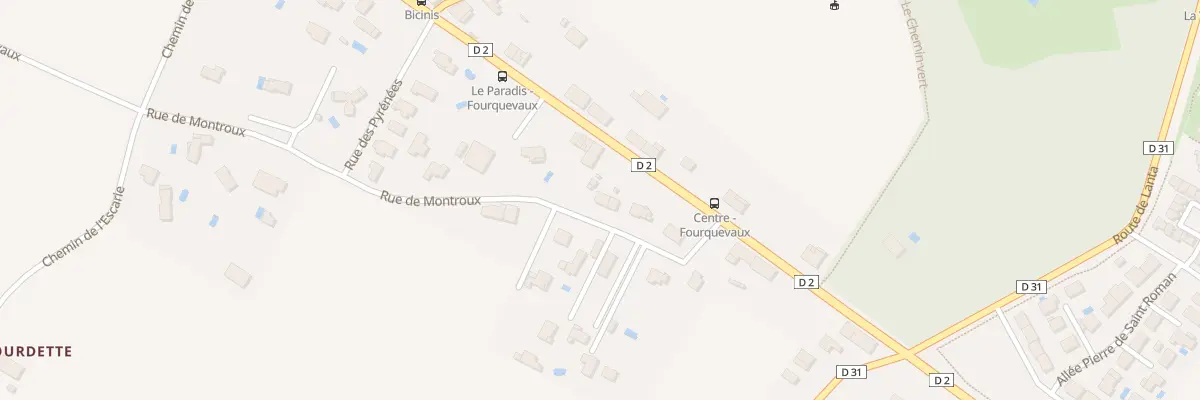 Plan du 6 Rue de Montroux à Fourquevaux