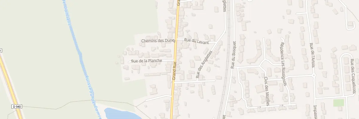Plan du 56 Rue Grande Rue à Camiers