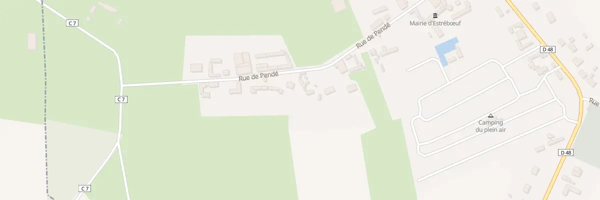 Plan du 227 Rue de Pendé à Estrébœuf