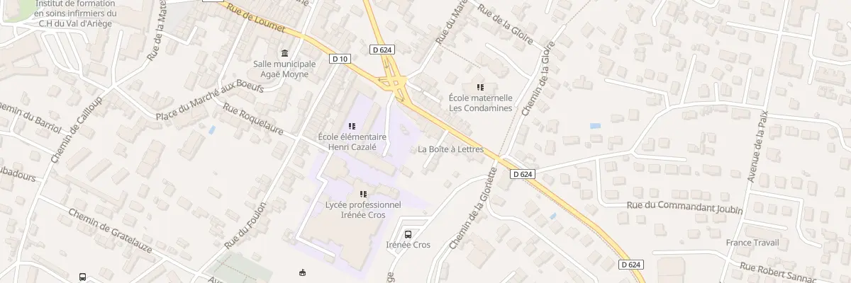 Plan du 13 Av Irenee Cros à Pamiers