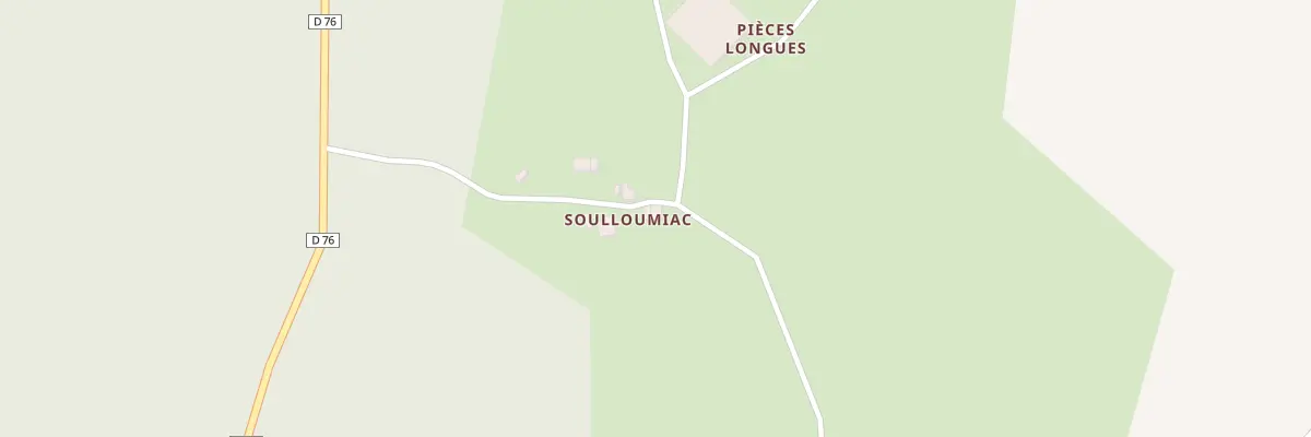 Plan du 6071 Soulloumiac à Septfonds