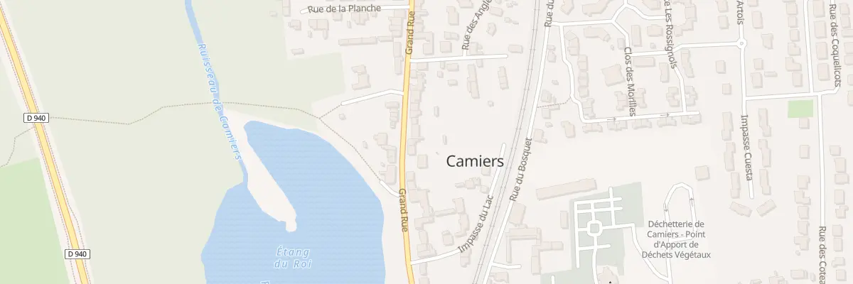 Plan du 26 Rue Grande Rue à Camiers
