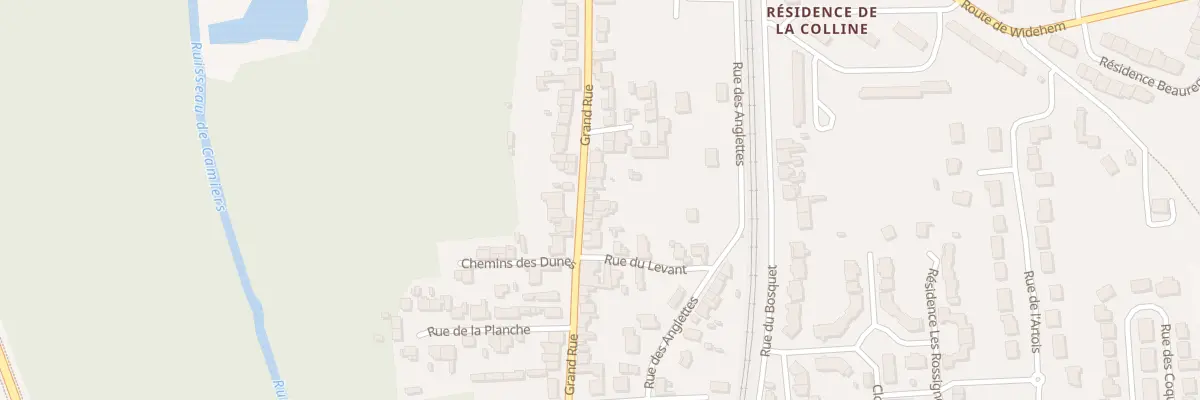 Plan du 72 Rue Grande Rue à Camiers