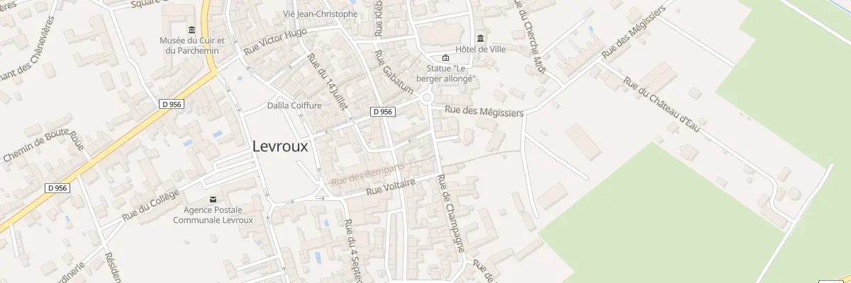 Plan du 12 Pl Gabatum à Levroux