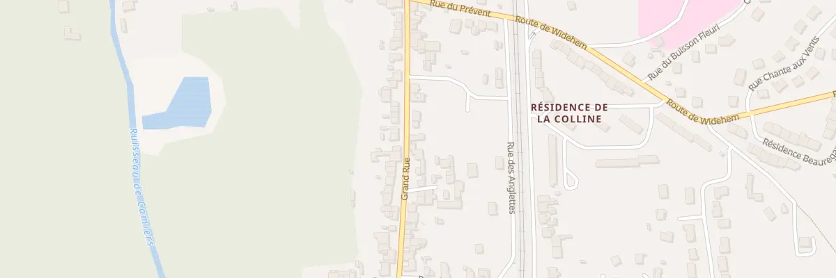 Plan du 86 Rue Grande Rue à Camiers
