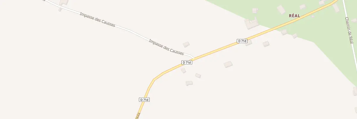 Plan du 49 Imp des Causses à Roquemaure