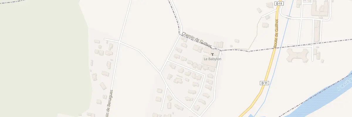 Plan du 25 Rue du Chai à Rieux-de-Pelleport