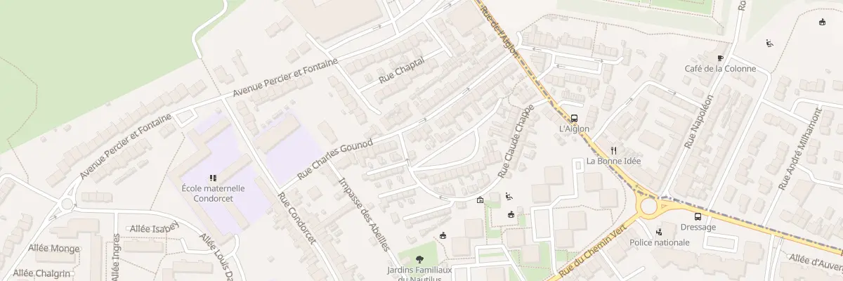 Plan du 30 Rue Charles Gounod à Boulogne-sur-Mer