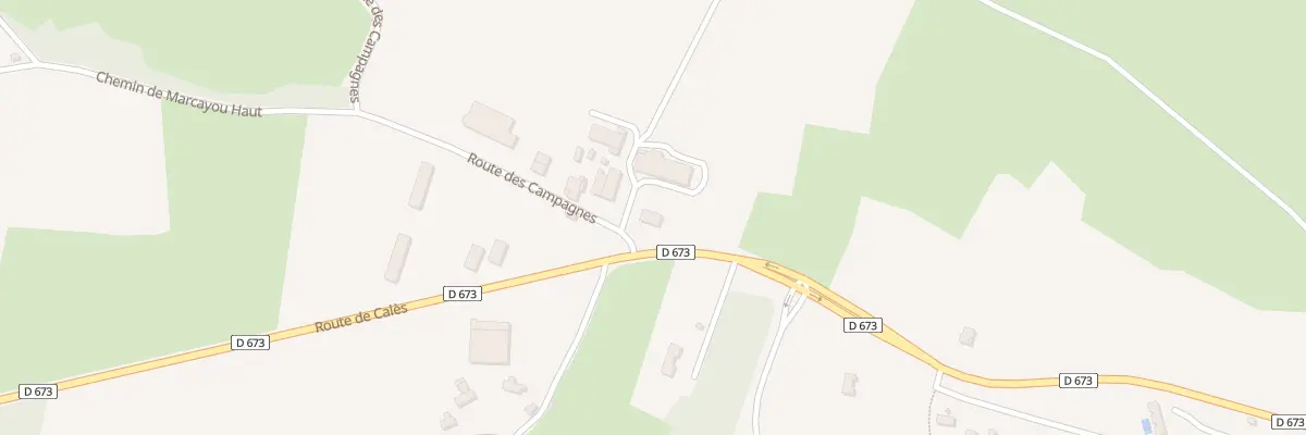 Plan du 5379 Les Campagnes à Rocamadour