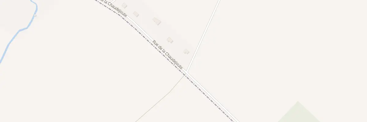 Plan du 42 Rte de Chaudejoute à Dannemarie