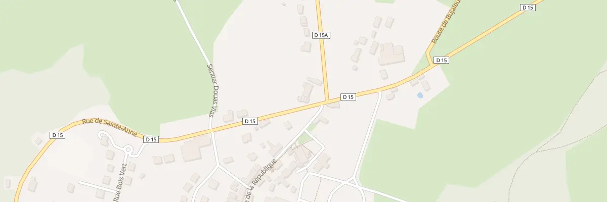 Plan du 2B Rue de l’Europe à Neuvic-Entier