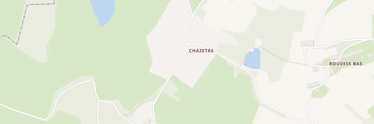 Plan du 5547C Chazetas à Bujaleuf