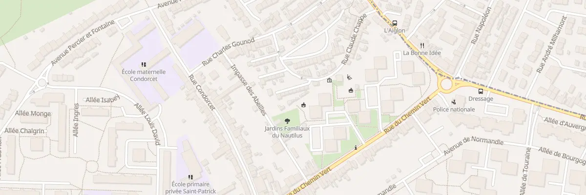 Plan du 52 Rue Claude Chappe à Boulogne-sur-Mer