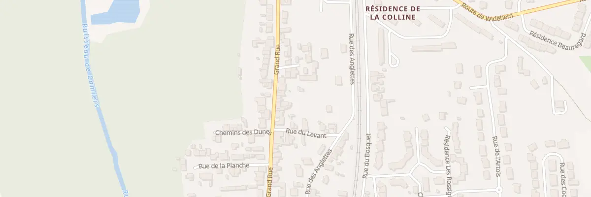 Plan du 76 Rue Grande Rue à Camiers