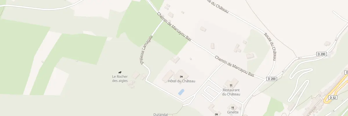 Plan du 5534 Marcayou à Rocamadour