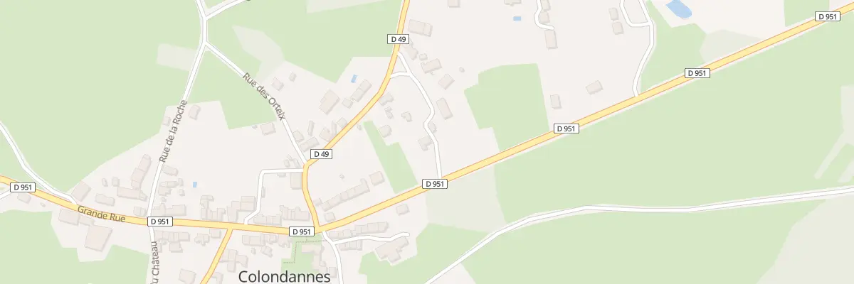 Plan du 1 Rue de la Martinêche à Colondannes