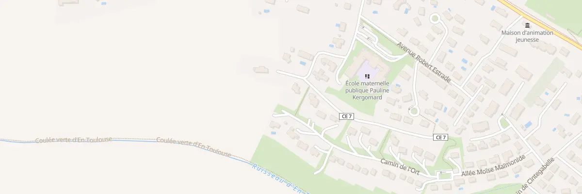 Plan du 21 Rue Camin de l’Ort à Nailloux