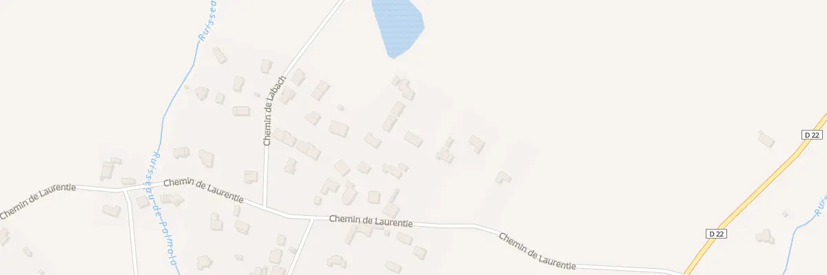 Plan du 408 Che de Laurentie à Buzet-sur-Tarn