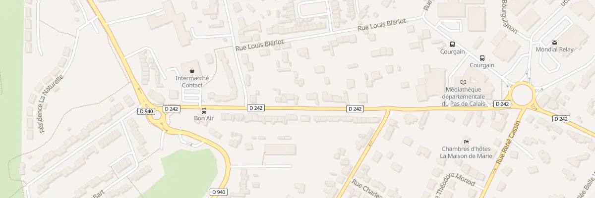 Plan du 36 Rue du Bon Air à Wimereux