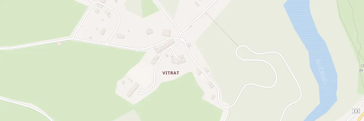Plan du 5597 Vitrat à Crozant