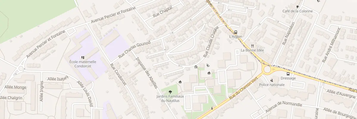 Plan du 13 Rue Claude Chappe à Boulogne-sur-Mer