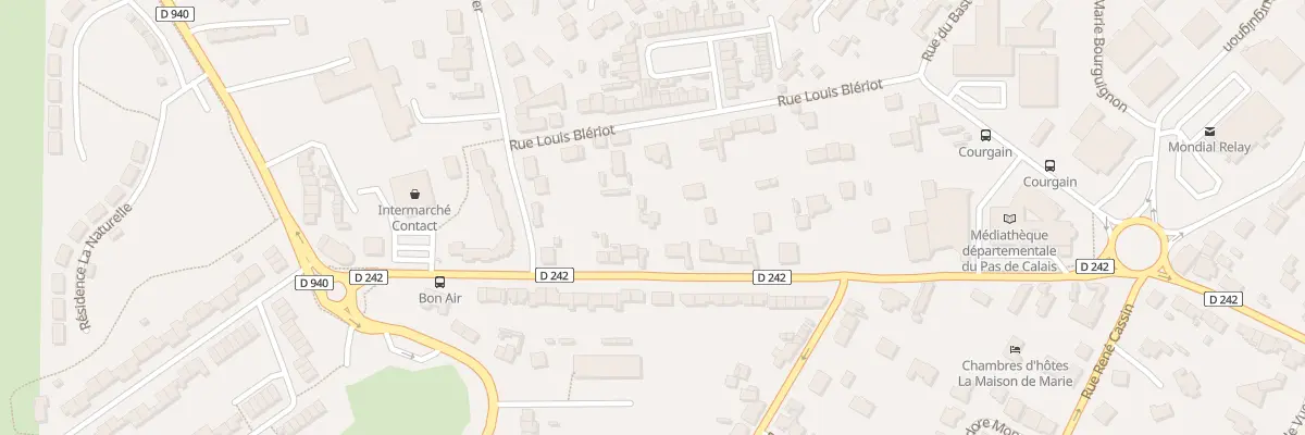 Plan du 34 Rue du Bon Air à Wimereux