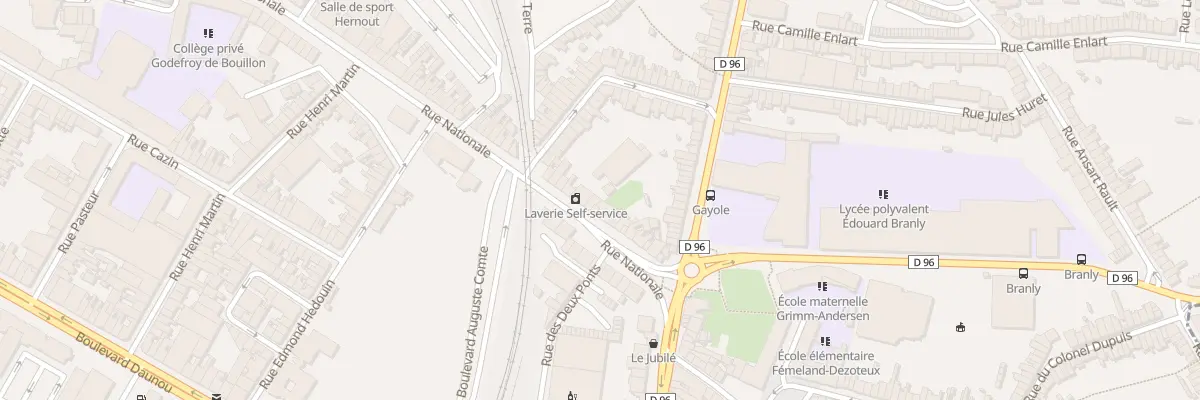 Plan du 249 Rue Nationale à Boulogne-sur-Mer