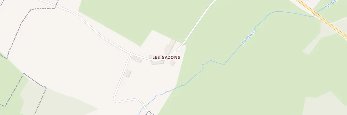 Plan du 5051 Les Gazons à Saint-Priest-la-Plaine