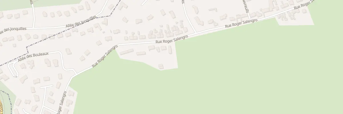 Plan du 829 Rue Roger Salengro à Cucq