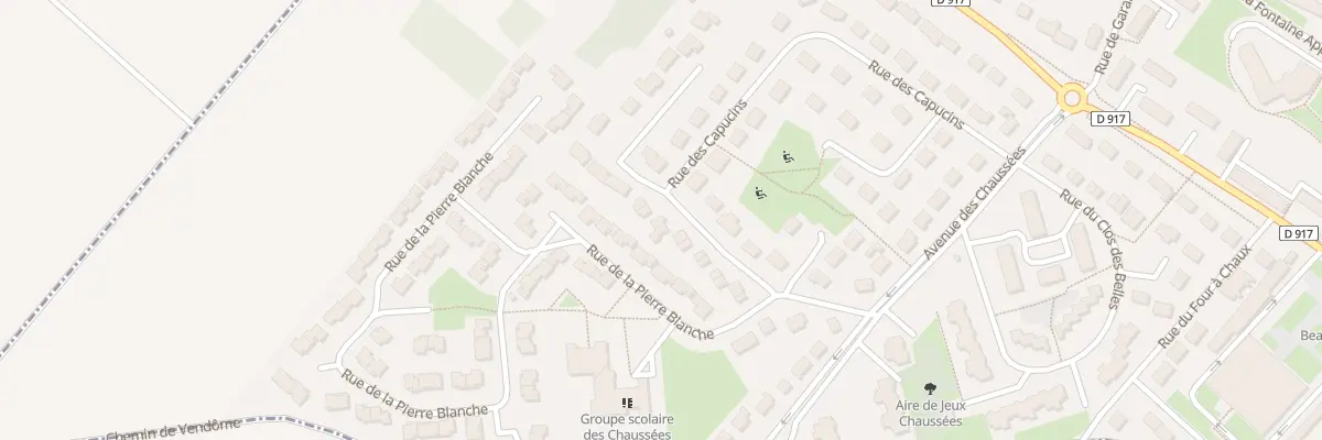 Plan du 48 Rue des Capucins à Beaugency