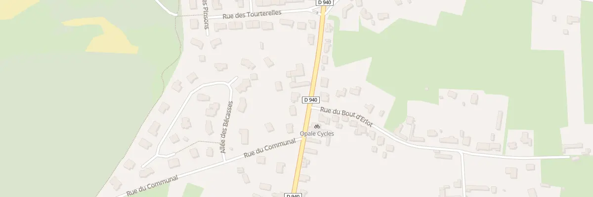 Plan du 1031 Rue Joseph Daubrège à Merlimont