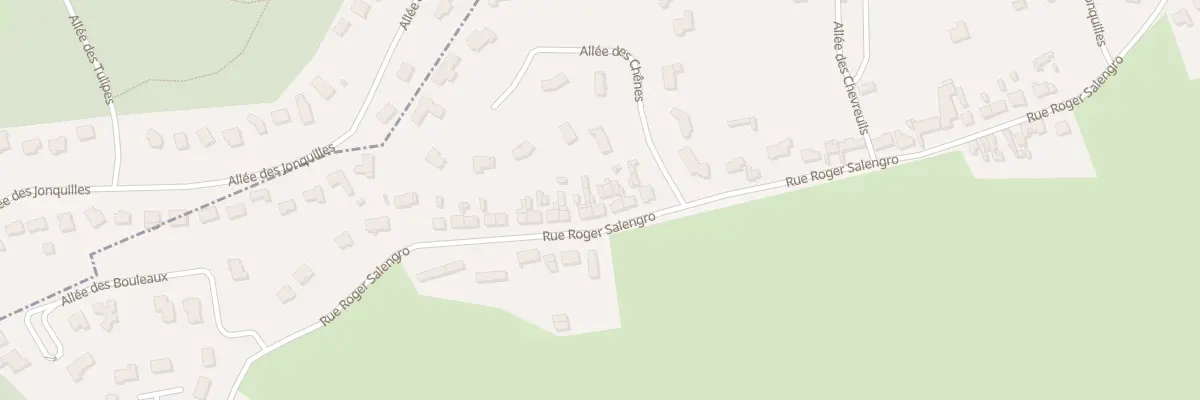Plan du 820 Rue Roger Salengro à Cucq