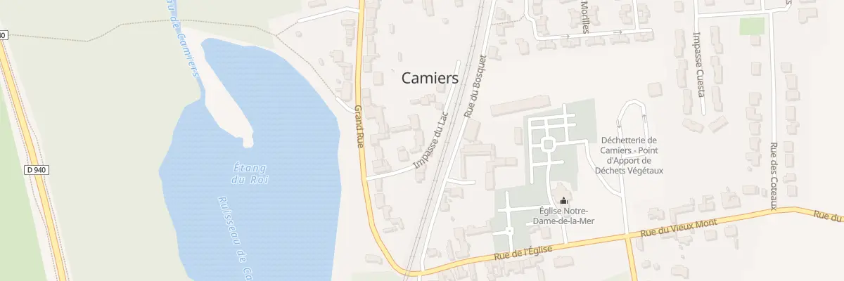 Plan du 7 Imp du Lac à Camiers